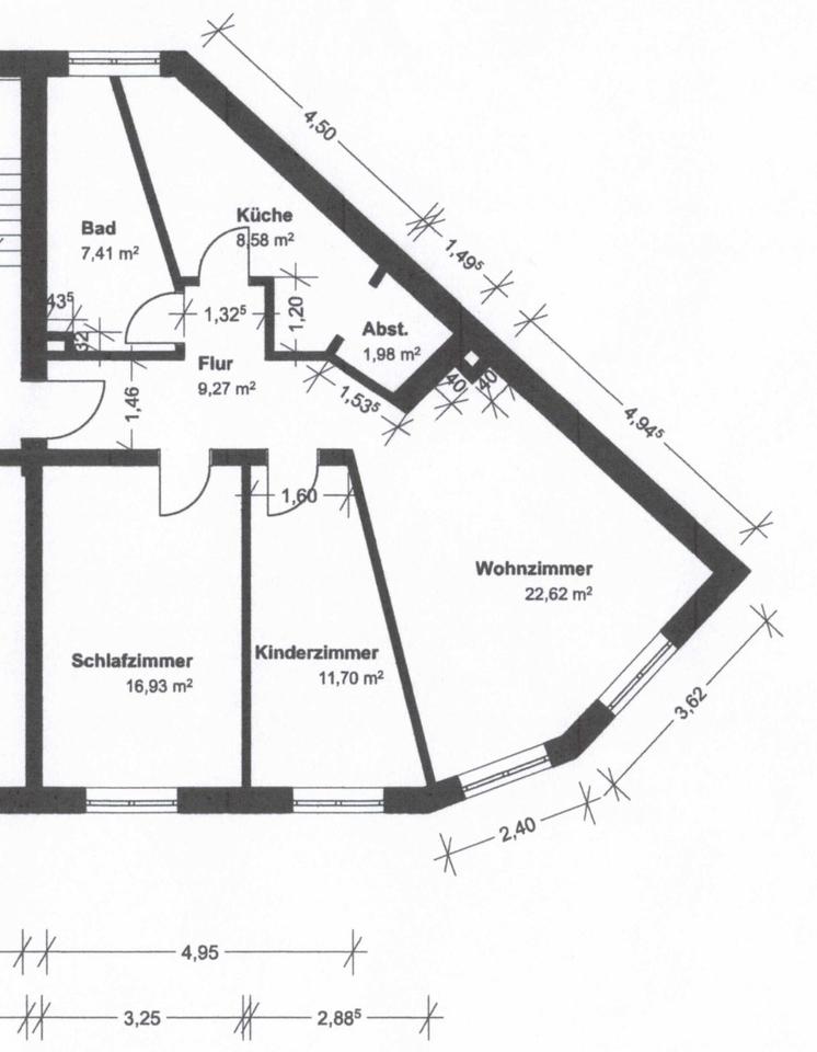 Thumbnail-3 ZKB Wohnung im 1 OG inkl. Küche in Essen Steele Bergknappenweg