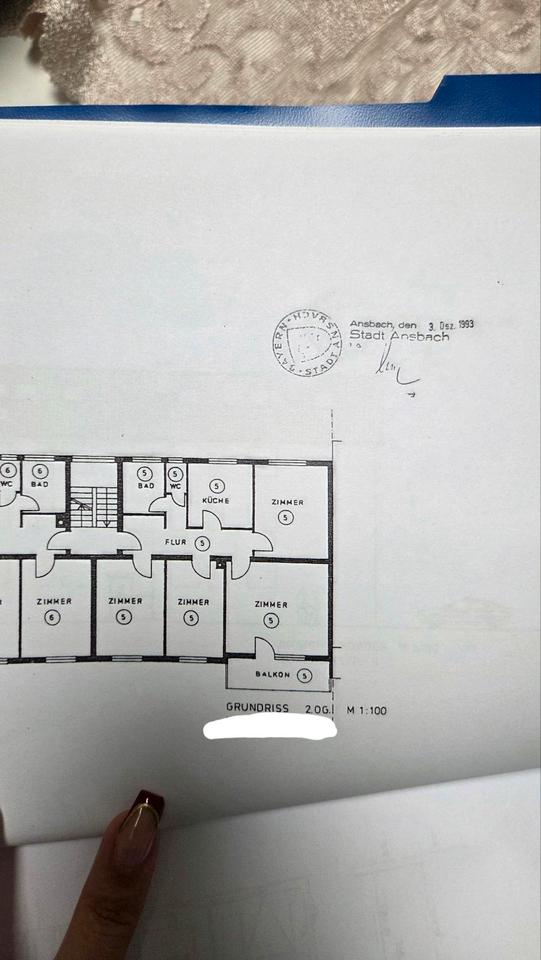 Thumbnail-Mietwohnung in Ansbach