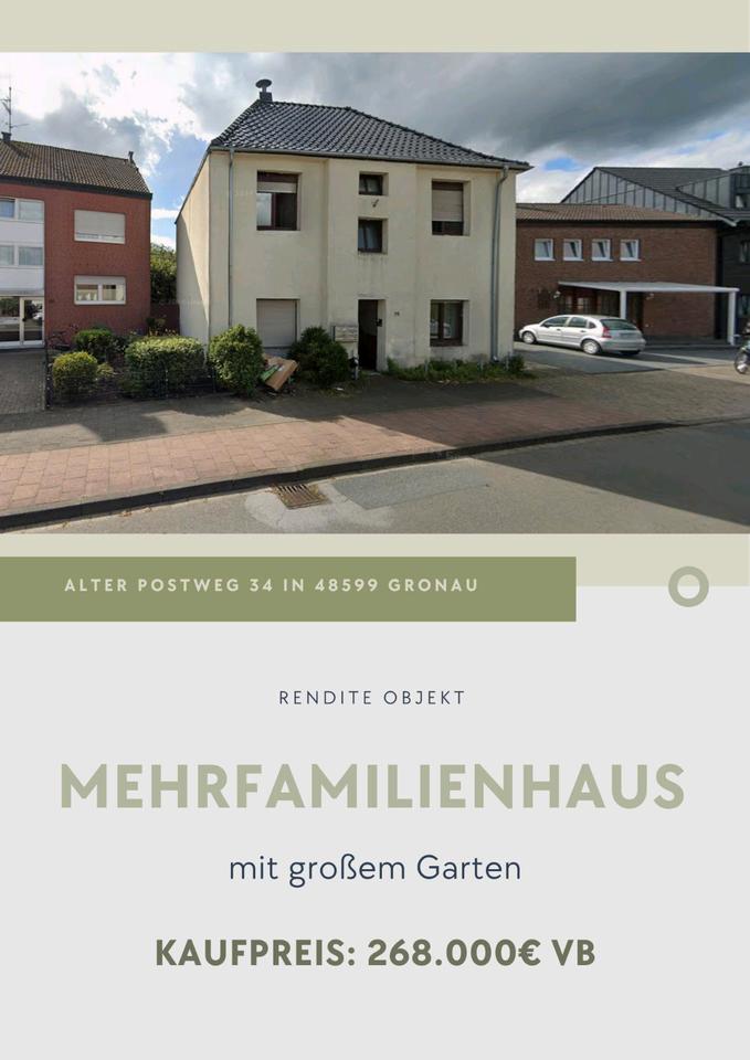 Thumbnail-Mehrfamilienhaus in Gronau - Renditeobjekt