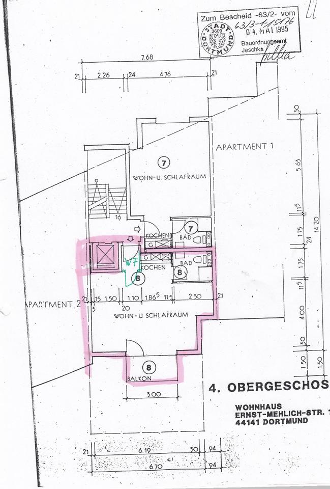 Thumbnail-Apartment in der südl. Innenstadt