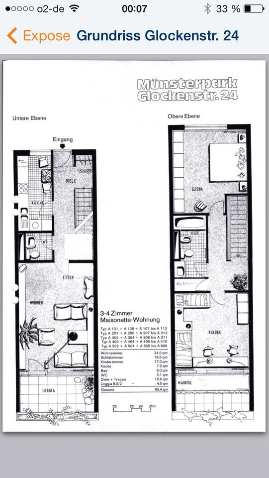 Thumbnail-Provisionfrei Saniert 3.5 Zimmer Maisonnette Wohnung zu verkaufen