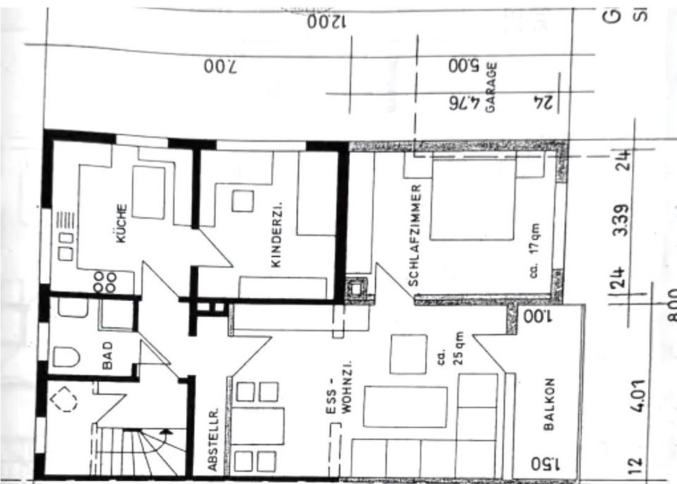 Thumbnail-Helle 3–Zimmer-Wohnung in Sindelfingen