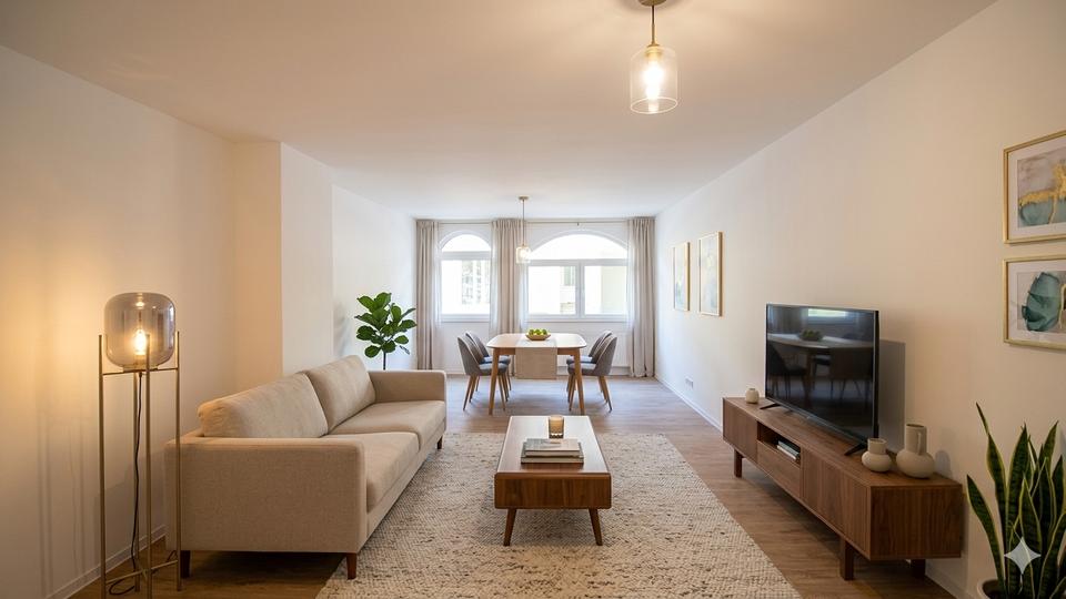 Thumbnail-Großräumige 2-Raumwohnung im Herzen von Worbis