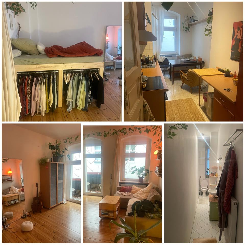 Thumbnail-1-Zimmer Wohnung zur Untermiete im Februar