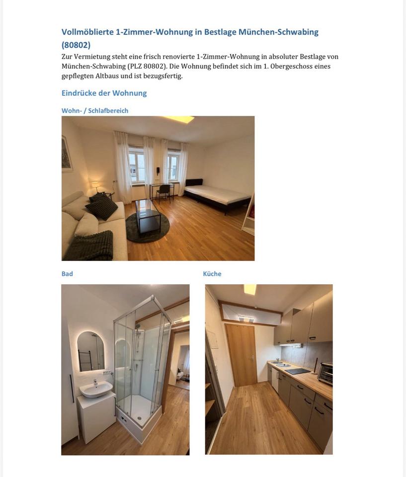 Thumbnail-1 Zimmer Wohnung vom 12.05 bis 31.05.2026