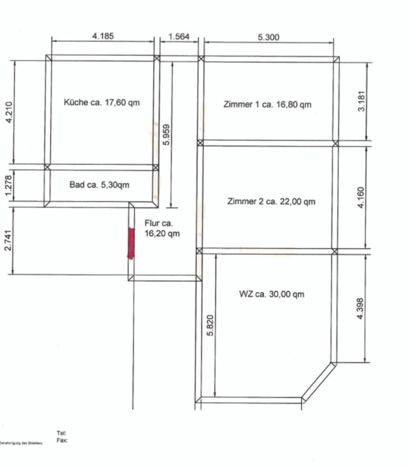 Thumbnail-Charmante 3-Zimmer-Altbauwohnung im Herzen des östlichen