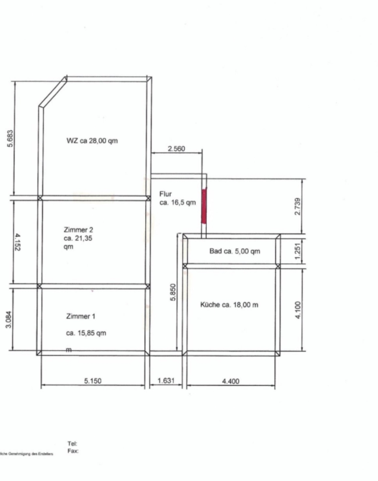 Thumbnail-Charmante 3-Zimmer-Altbauwohnung im Herzen des östlichen