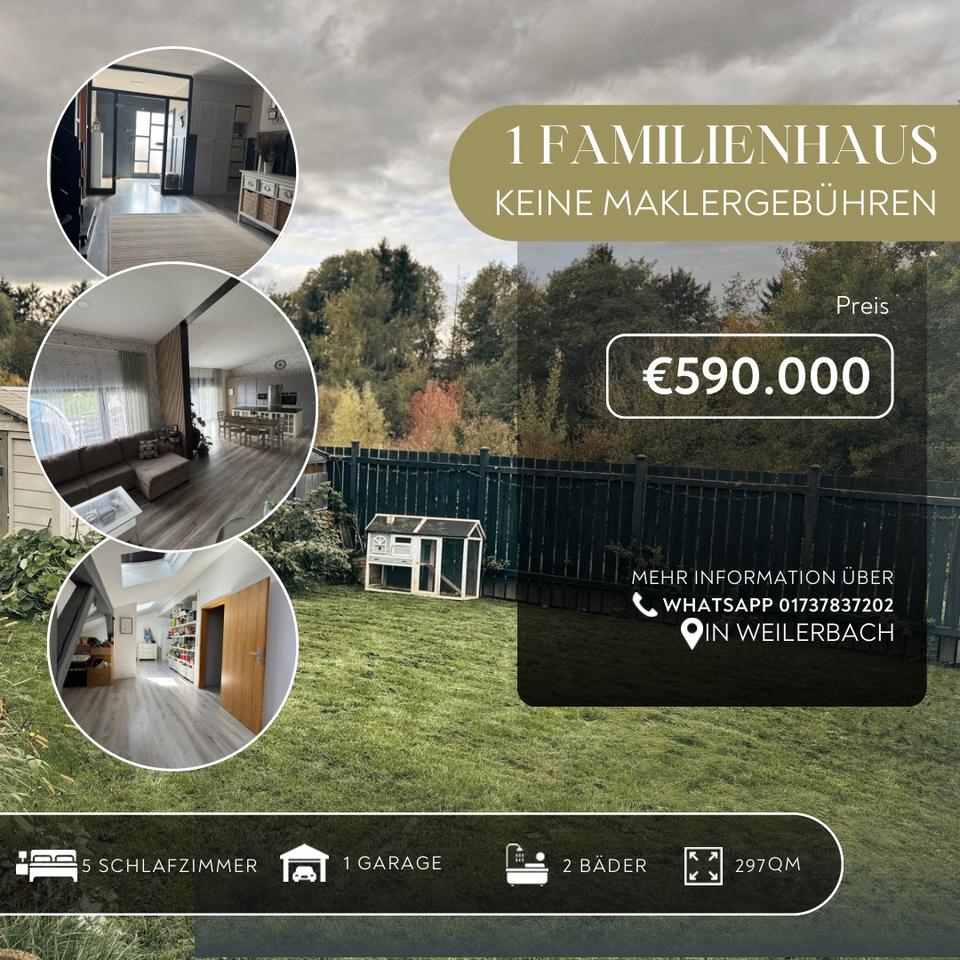 Thumbnail-Großzügiges Einfamilienhaus in Weilerbach –