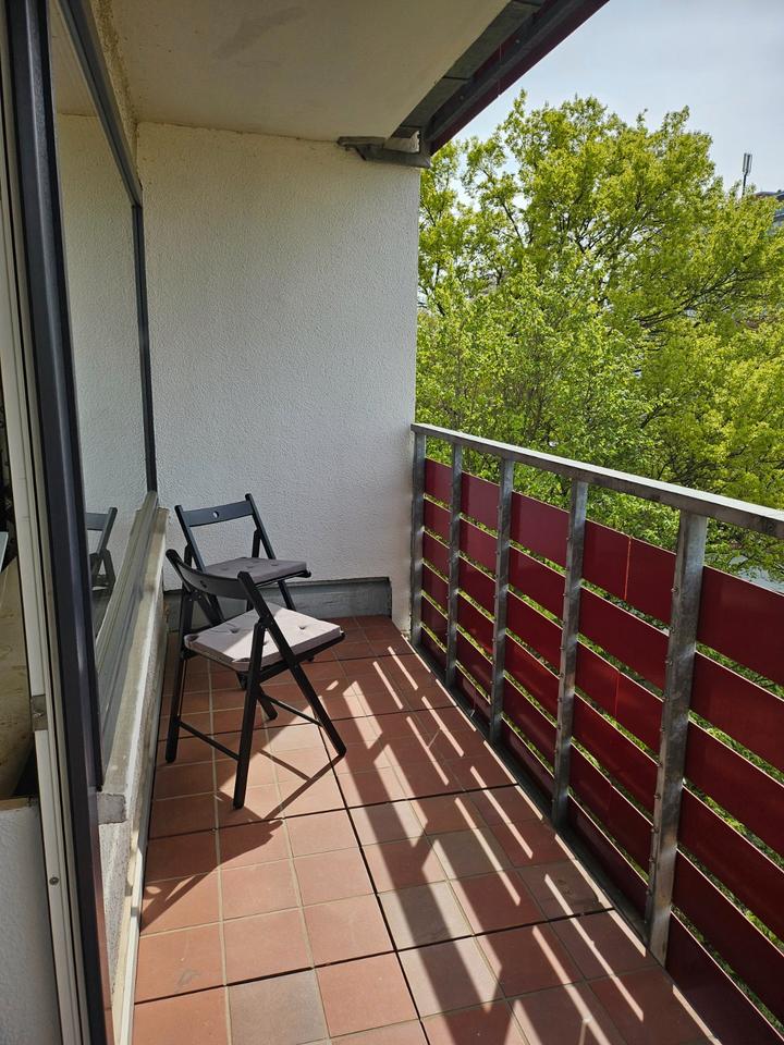 Thumbnail-Ansprechende 1,5-Zimmer-Wohnung mit Balkon und Einbauküche