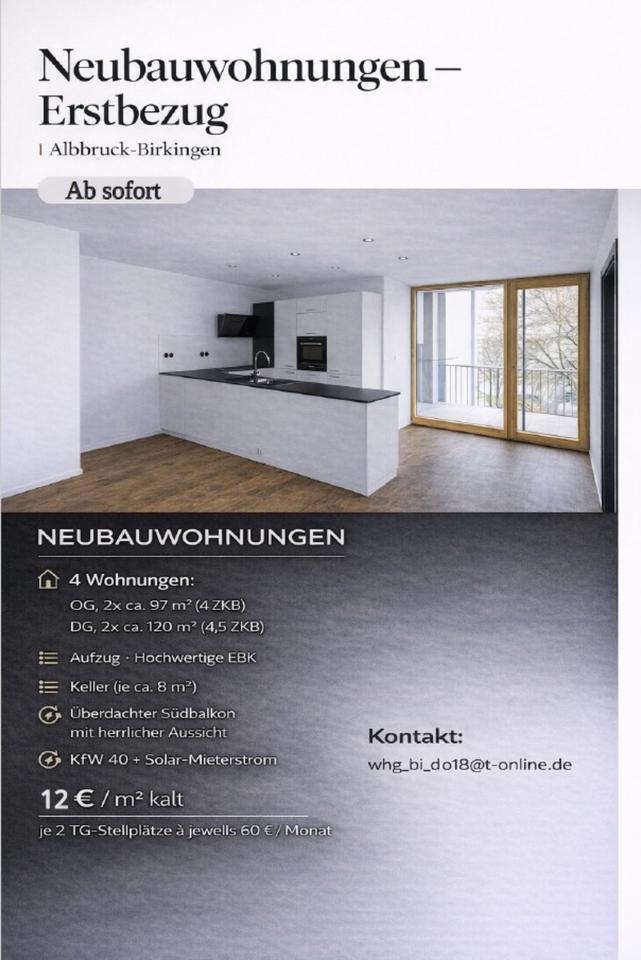 Thumbnail-Neubauwohnungen – Erstbezug – Albbruck-Birkingen