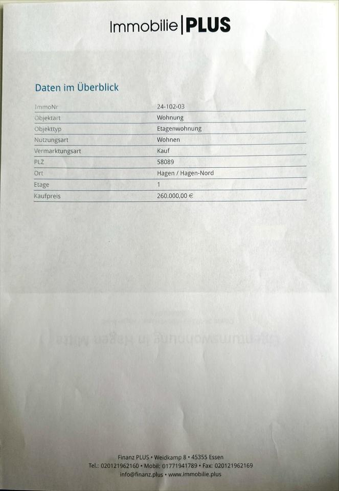 Thumbnail-Drei Wohnungen Mittelstadt Hagen