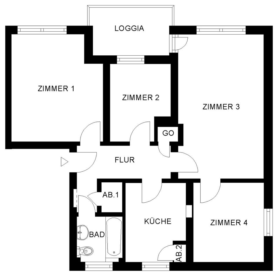 Thumbnail-Helle 4-Zimmer-Wohnung in Lennestadt