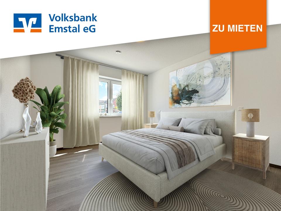 Thumbnail-NEU: Erdgeschoss zum Verlieben: 2-ZKB mit Terrasse & Gartenanteil in Lathen