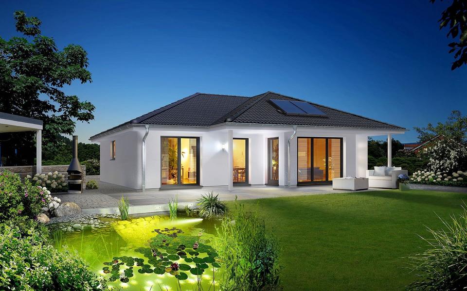 Thumbnail-Bungalow Garten+ Pool nähe Leipzig Kamin KFW 55 Erdwärme