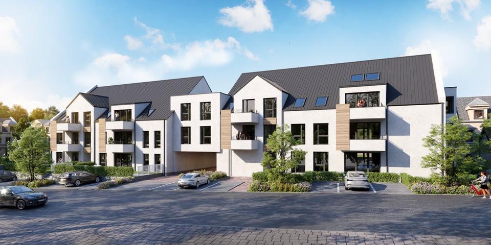 Thumbnail-Neubau-Highlight in Sulzbach am Main: 3-Zimmer-OG-Wohnung mit Bal