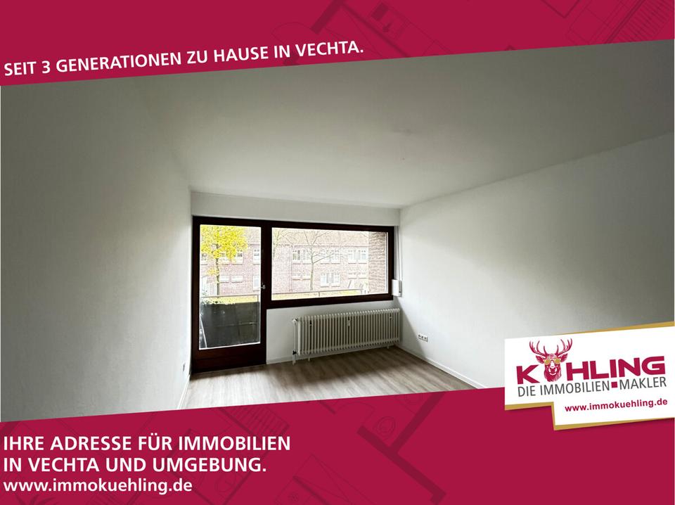 Thumbnail-2 Zi.-Single-Wohnung mit Balkon Zentral in Vechta (WHG 4)