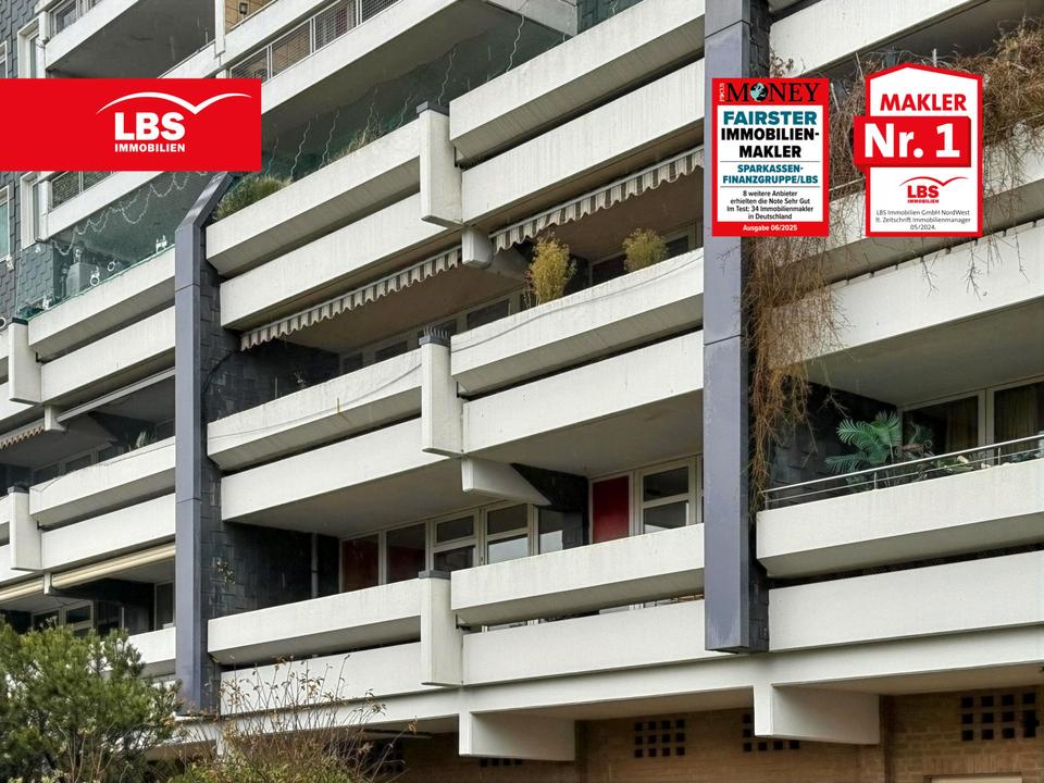 Thumbnail-Sehr gepflegte 2-Raum ETW mit Einbauküche und Aufzug im Haus!