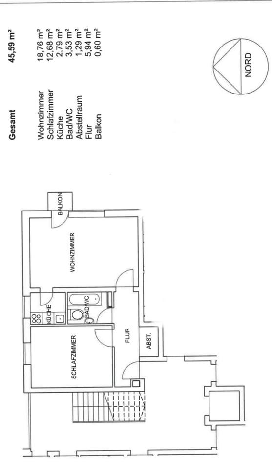 Thumbnail-Nachmieter ab 01.11 - 2-Zimmer-Wohnung in Giesing