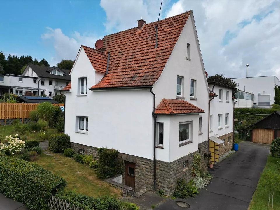 Thumbnail-Doppelhaushälfte mit 2 Wohneinheiten zur Miete mit großem Garten