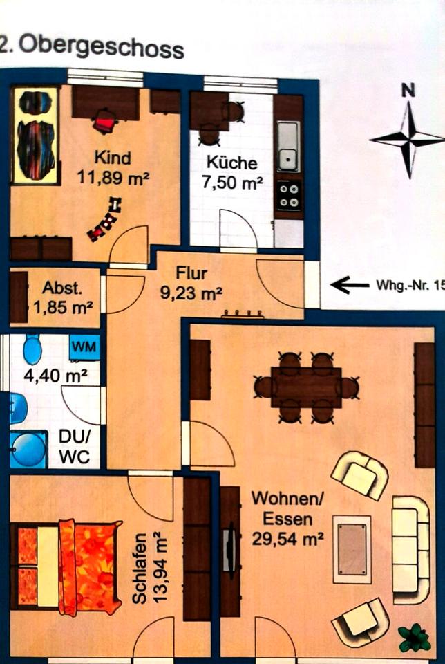 Thumbnail-Provisionsfrei: 3 Zimmer Wohnung in Ingolstadt Nord, Audi Nähe