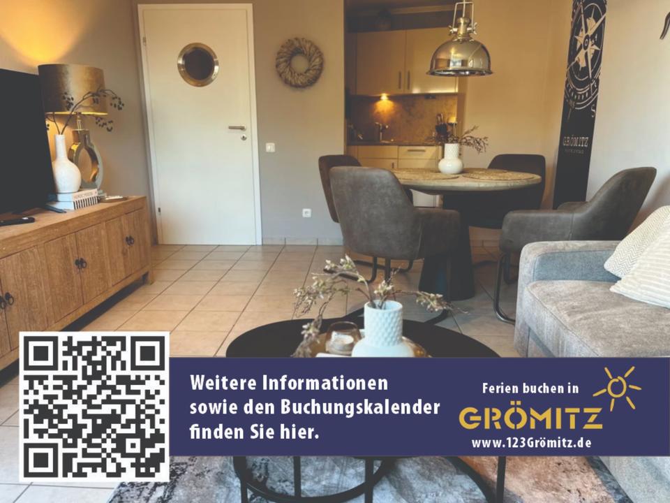 Thumbnail-Grömitz Ferienwohnung Top Lage 1.Reihe Meerblick + Hund