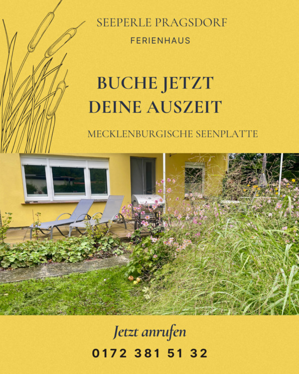 Thumbnail-Ferienhaus bei Neubrandenburg bis 4 Personen Hund(e) willkommen