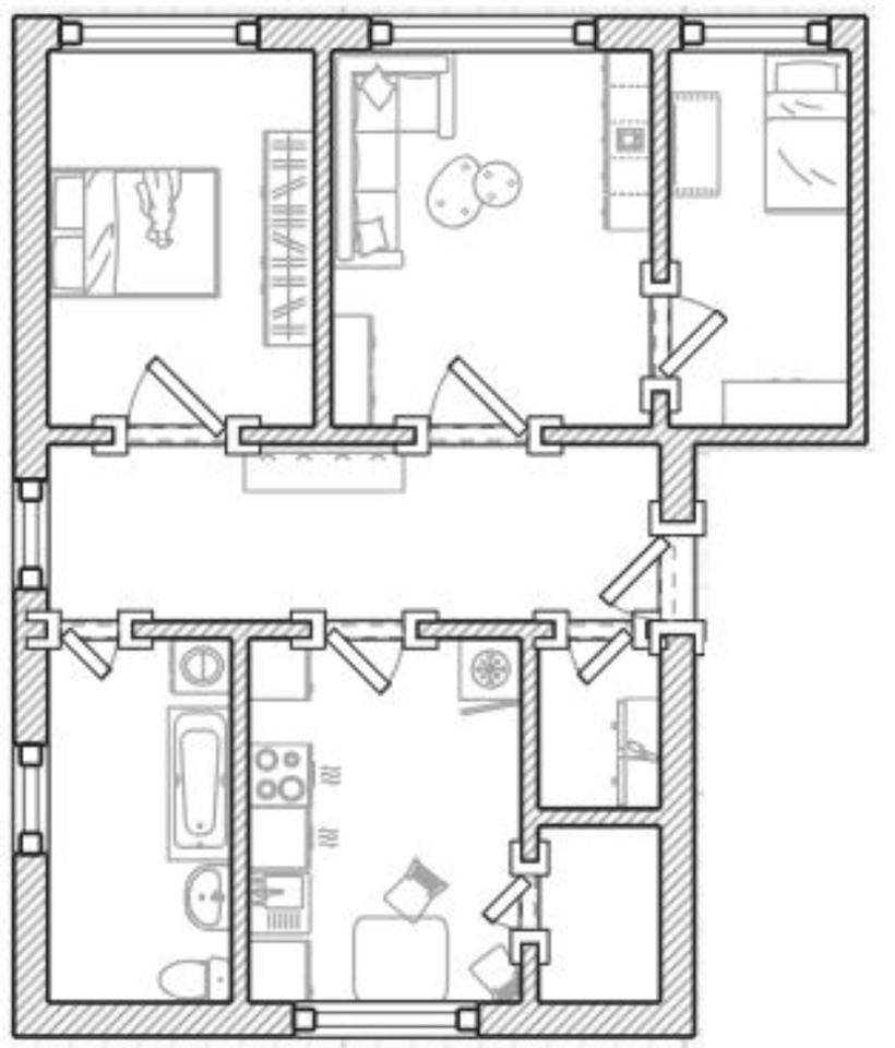 Thumbnail-gemütliche Wohnung in der Nähe von Templin