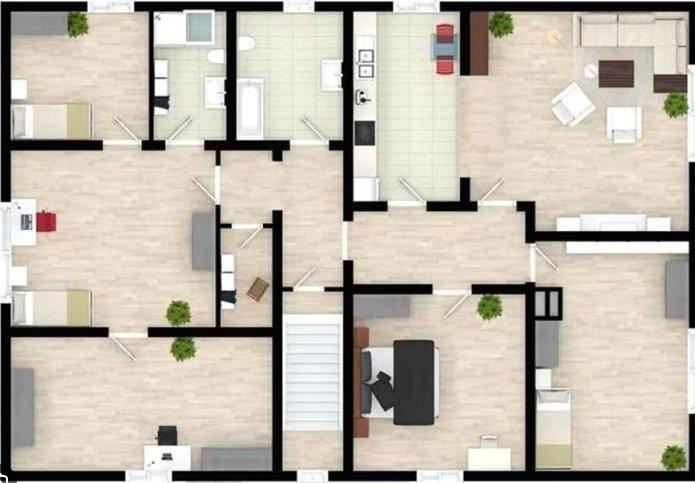 Thumbnail-6-Zimmer Wohnung im 1. OG
