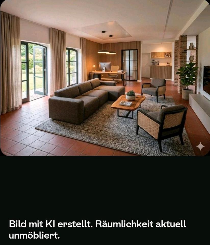 Thumbnail-120m² frisch sanierte 4-Raumwohnung mit Kamin und Garten