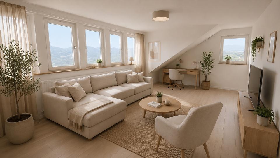 Thumbnail-Stilvoll wohnen in Bad Nauheim-Steinfurth – Moderne 3-Zimmer-DG-Wohnung mit Wohlfühlcharakter