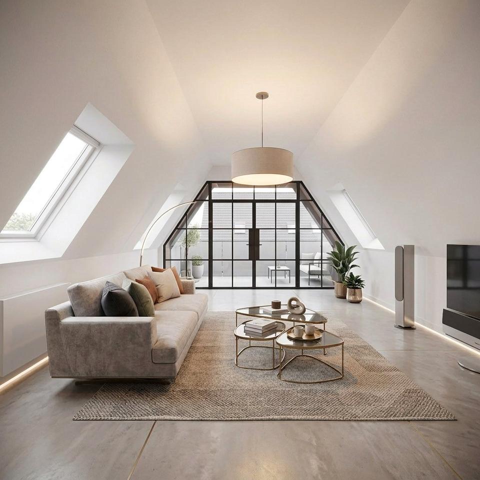Thumbnail-Helle 3-Zimmer-Dachgeschosswohnung mit Balkon & Stellplatz