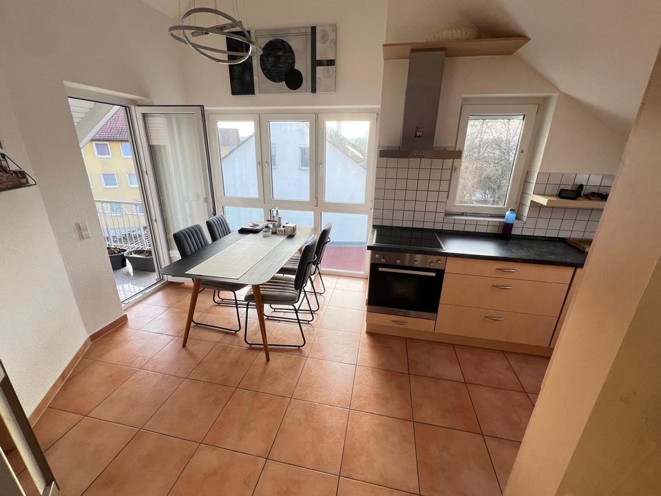 Thumbnail-Helle DG-Wohnung mit Balkon in Dietenheim - ab 01.06. frei