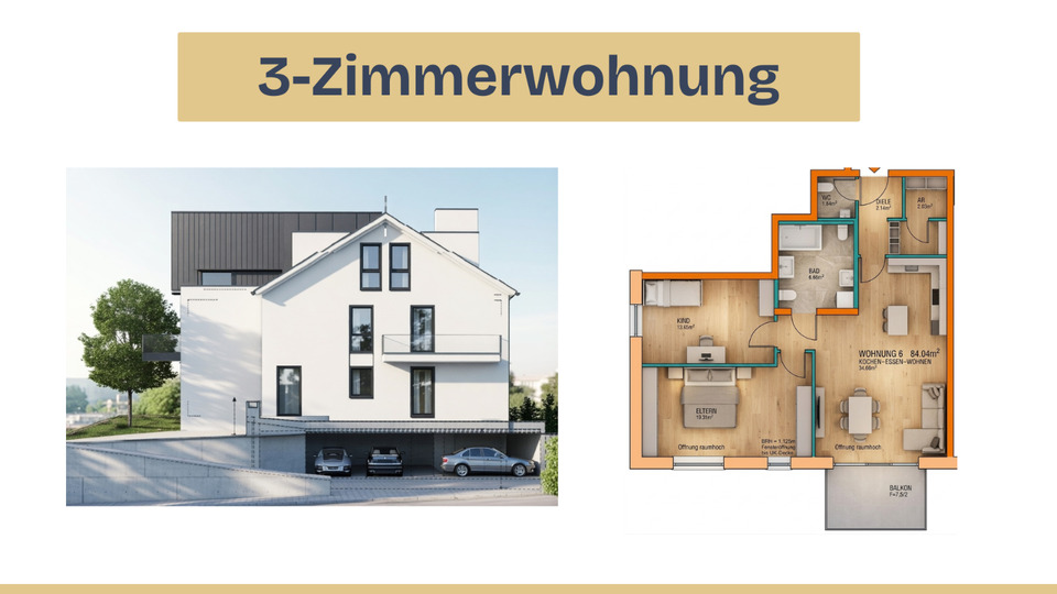 Thumbnail-Wohnung in Baden-Baden - Sandweier