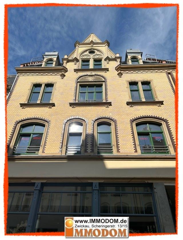 Thumbnail-2-Zimmer-Wohnung mit EINBAUKÜCHE und großer Dachterrasse im Herzen von Zwickau zu vermieten!