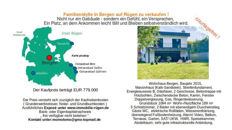 Thumbnail-Familienidylle auf Rügen- provisionsfrei- Privatverkauf