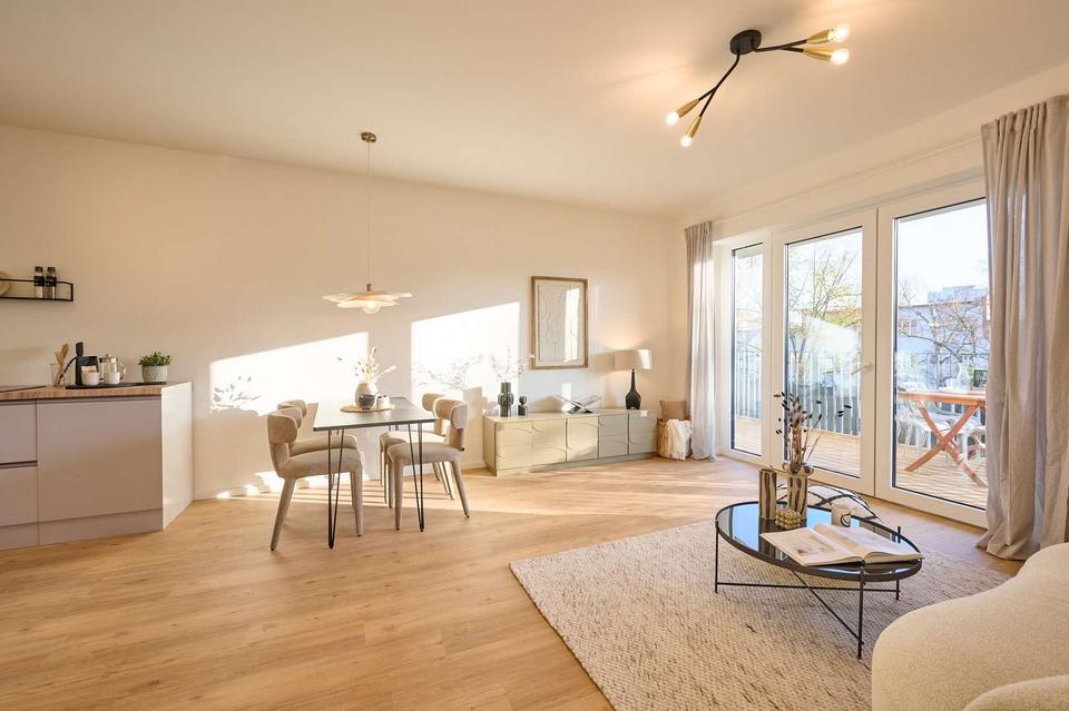 Thumbnail-Cosmo Berlin - großzügige 3 Zimmer mit Südbalkon und EBK um Weitlingkiez