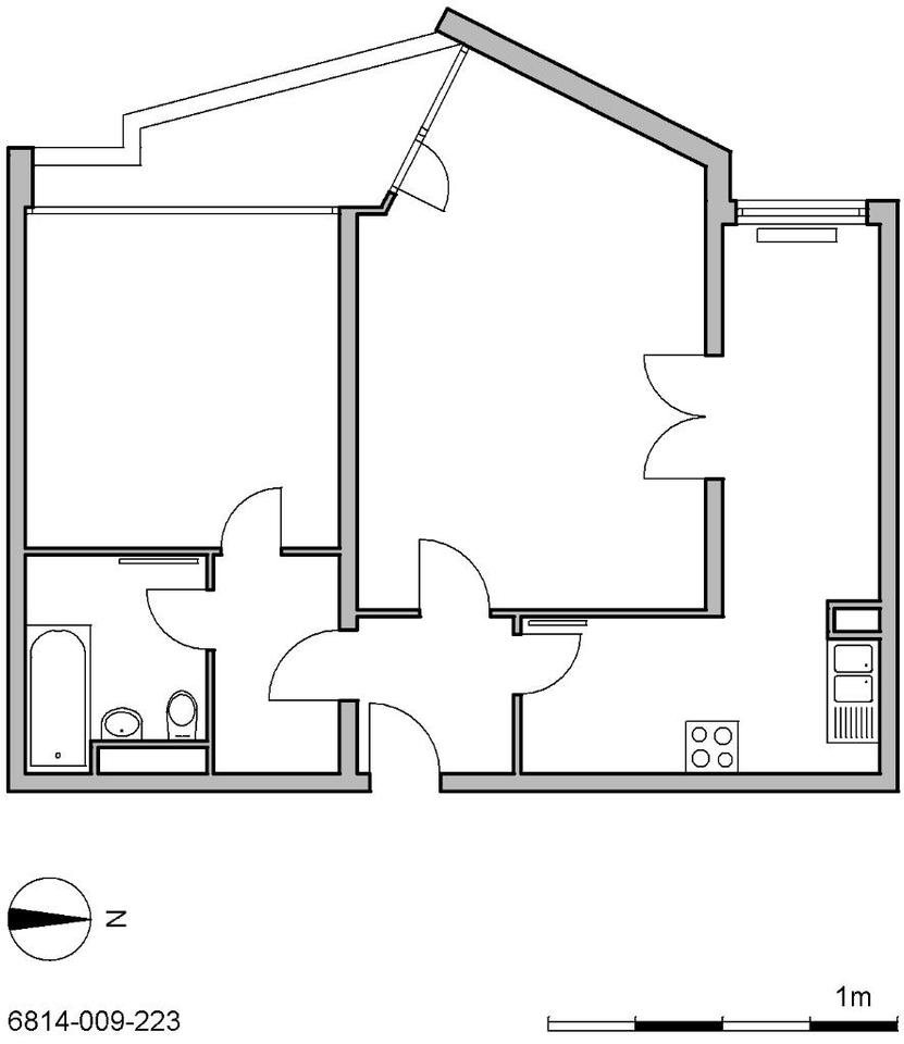 Thumbnail-2-Zimmer-Wohnung in Ratingen West