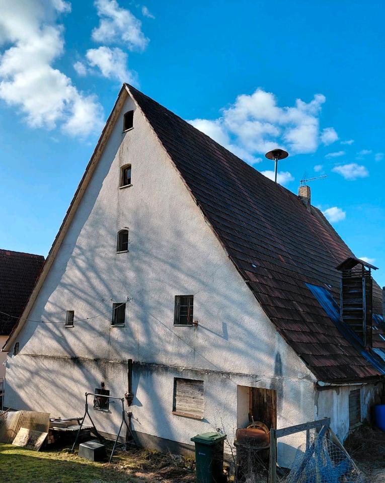 Thumbnail-Hofanlage Bauernhaus Scheune 2424 m² Grundstück, Garten Bauplatz