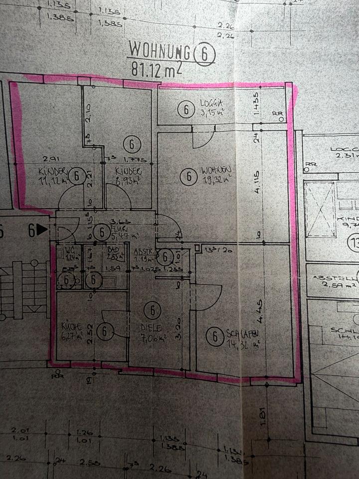Thumbnail-Gepflegte Wohnung mit schöner Einbauküche in Maudach
