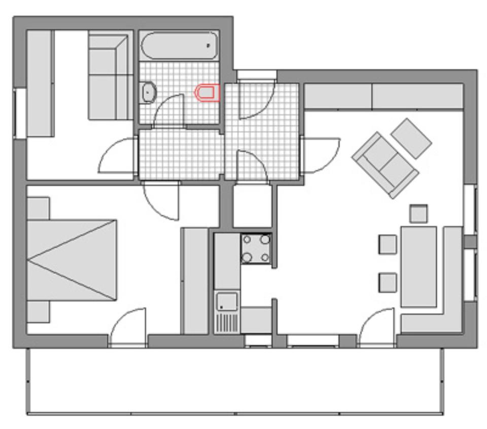 Thumbnail-schöne&helle&ruhige 3 Zimmerwohnung mit Balkon & EBK in Bodenmais