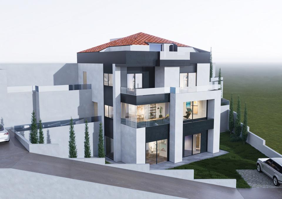 Thumbnail-Shones Bau in Libanon Bhamdoun mit 3 getrennt wohnungs.