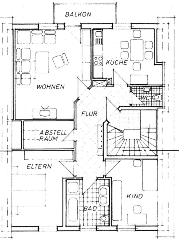 Thumbnail-Moderne 3,5-Zi.-Wohnung mit Balkon, EBK & Gäste-WC – 1.150 € kalt