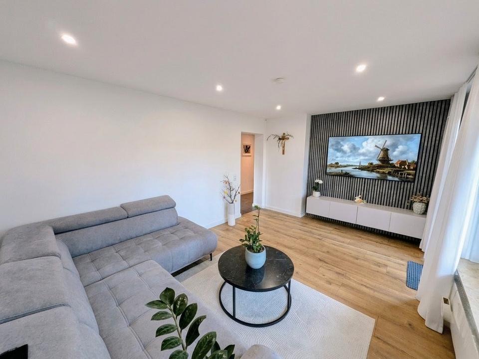 Thumbnail-Modernisierte 4-Zi Wohnung,XXL Terasse&Garten, Balkon, Gar.+Stell