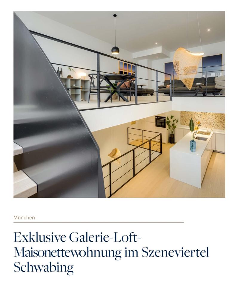 Thumbnail-Möblierte Maisonette auf 3 Ebenen Loft