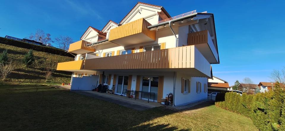 Thumbnail-SONNIGE, GERÄUMIGE 4Zi.-WOHNUNG mit GARTEN in RUHIGER TOP-LAGE von FÜSSEN zu VERMIETEN!