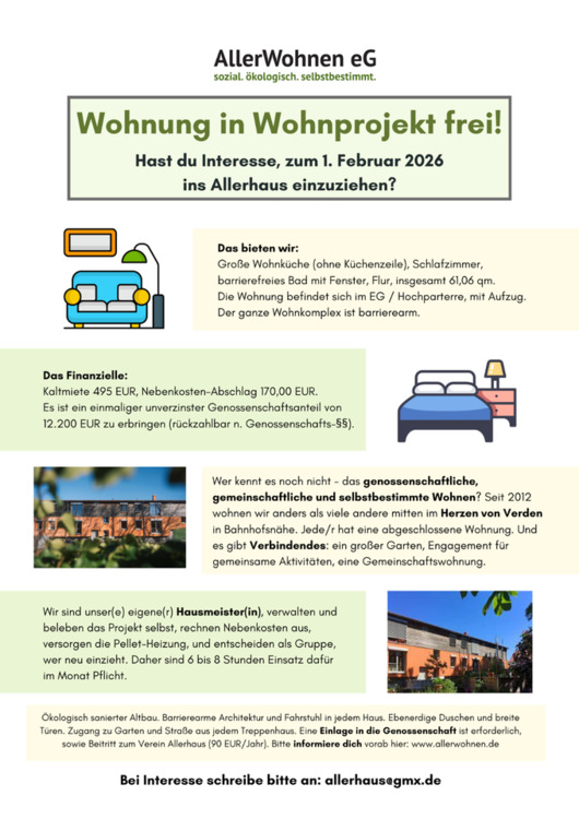 Thumbnail-Wohnung frei in Wohnprojekt