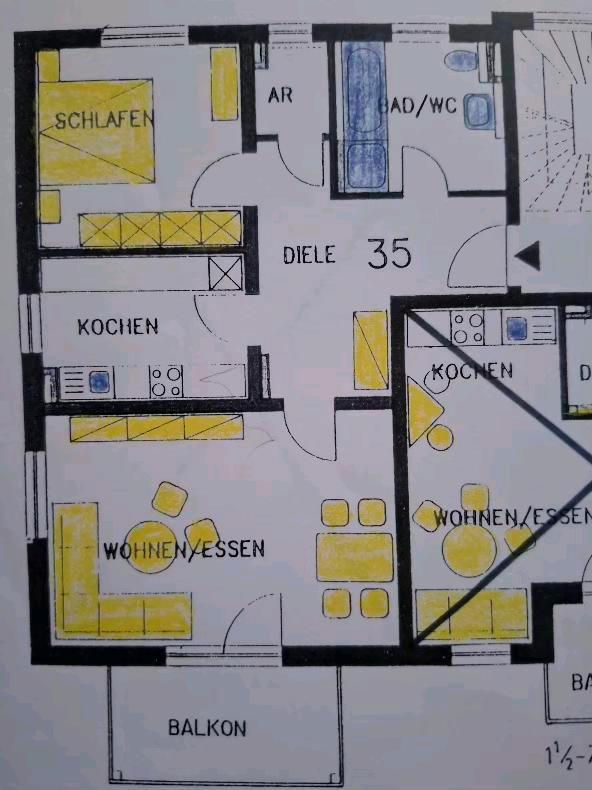 Thumbnail-2-Zimmer Wohnung in Kulmbach