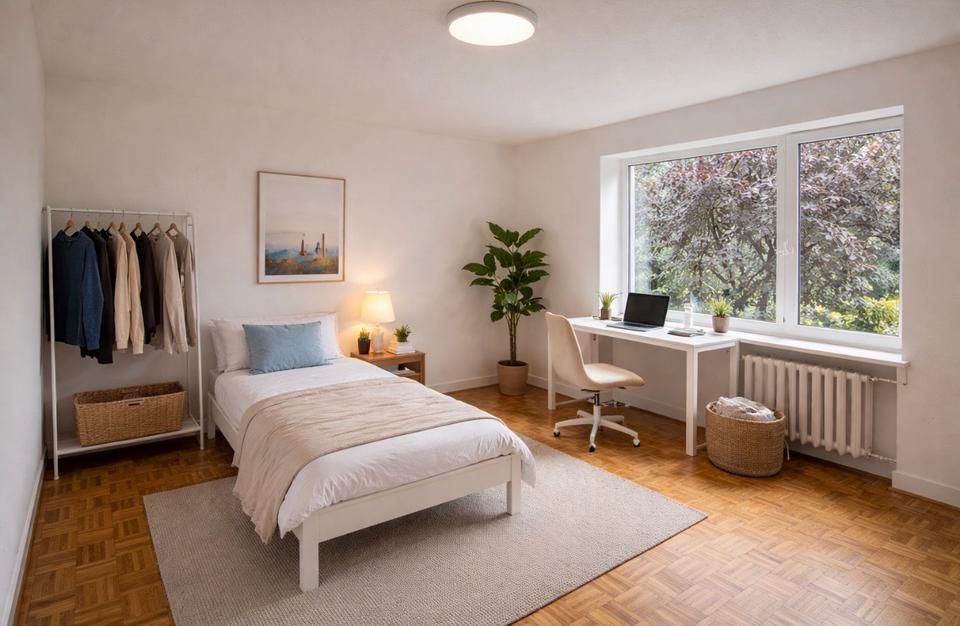 Thumbnail-Großes WG-Zimmer (24 m²) mit Balkon| 550m zur Uni Oldenburg