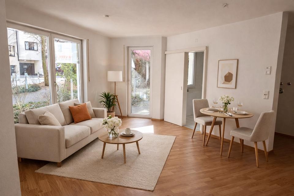 Thumbnail-Charmante 2-Zimmer-Wohnung mit Terrasse, Aufzug und Tiefgarage