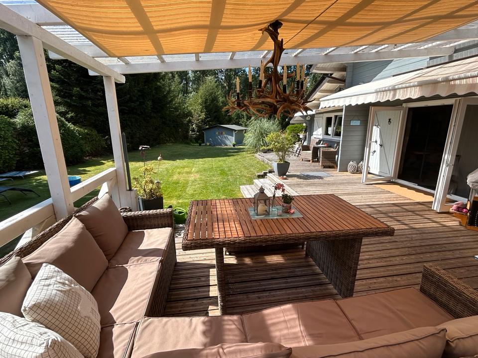 Thumbnail-Ferienhaus in Güster Hunde willkommen - Seenähe